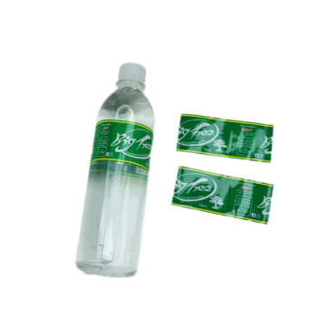 Hochwertiges PVC -Schrumpfetikett für Wasserflasche